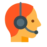 Customer Support SVG Icon